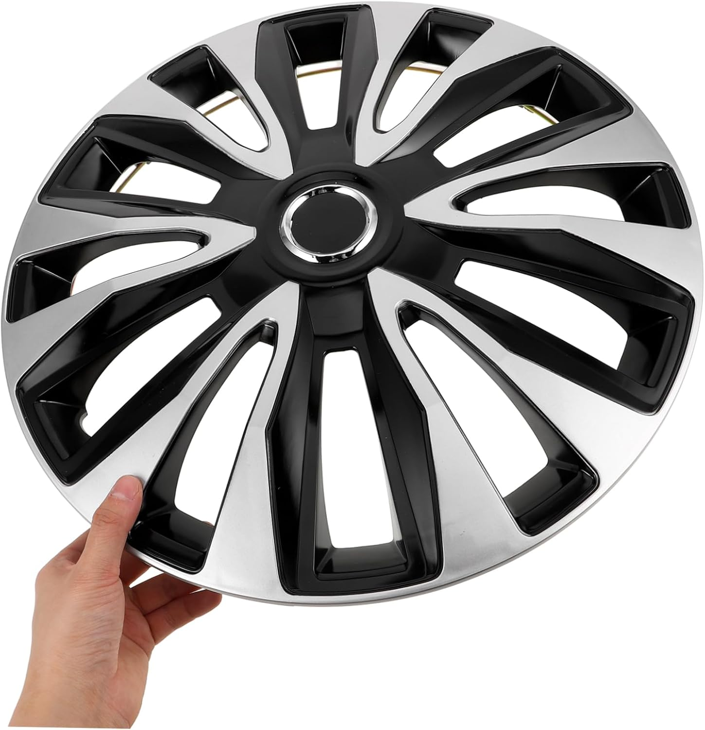 SOLUSTRE Hubcap Wheel Cover Replacement Snap Clip for Car Accessories Automotive Tire Rim Decorative Hub Caps for Wheels image number 2