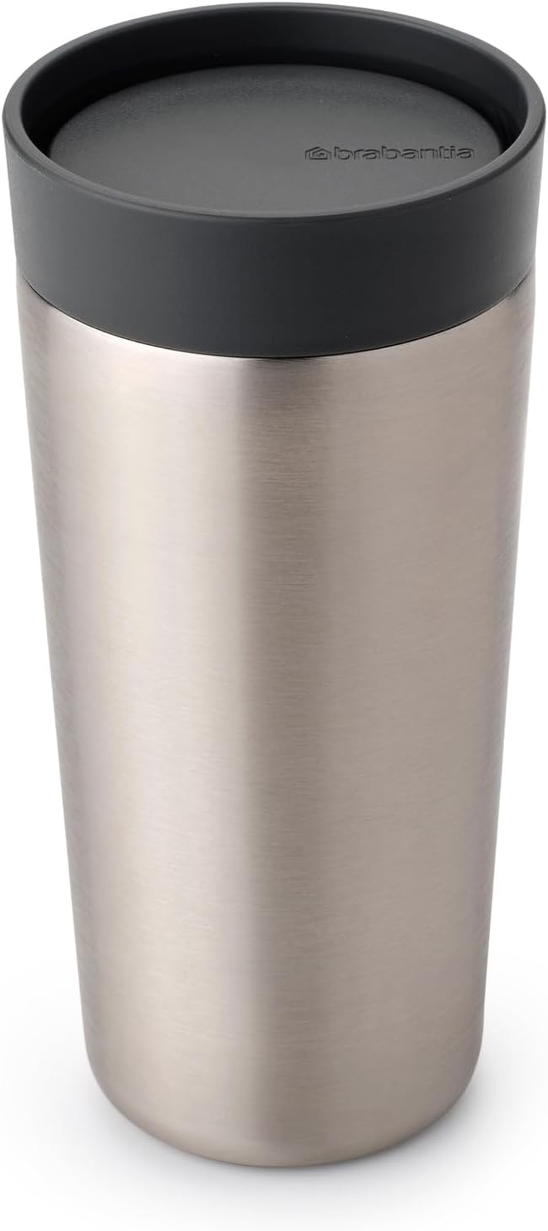 Brabantia Make & Take Medium Insulated Thermos Cup (360Ml / Dark Grey) image number 1