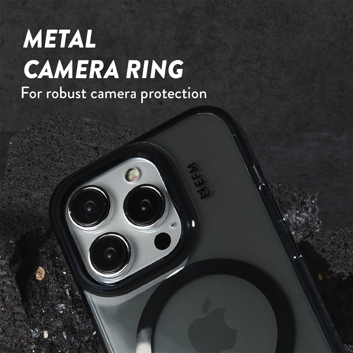 EFM Case Armour with D3O BIO (Suits Iphone 15 Pro Max) - Black image number 3