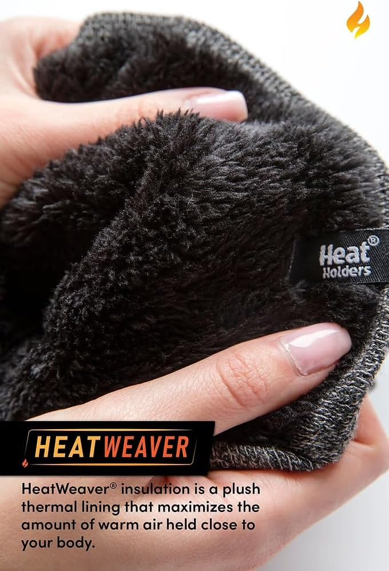 Heat Holders Waterproof Performance Sierra Ski Mittens, Dual Insulated, Black and Grey, One Size image number 5