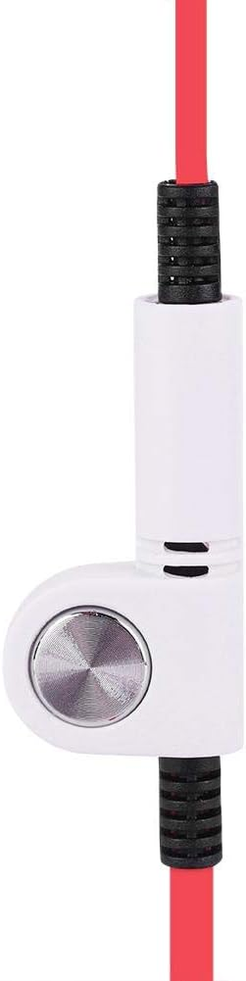 Bewinner Walkie Talkie Headset, 2-Pin K Headphones Headset with PTT Microphone for Walkie Talkie Wireless Head K Suitable for Police Officers, Hotel Guardians (Red) image number 1