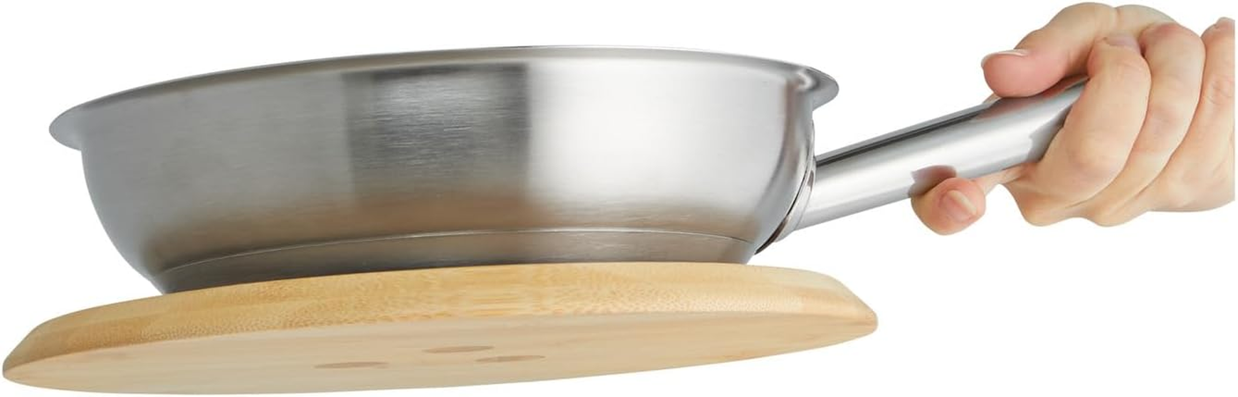 Maxwell & Williams Evergreen Bamboo Magnetic Trivet 24Cm Gift Boxed