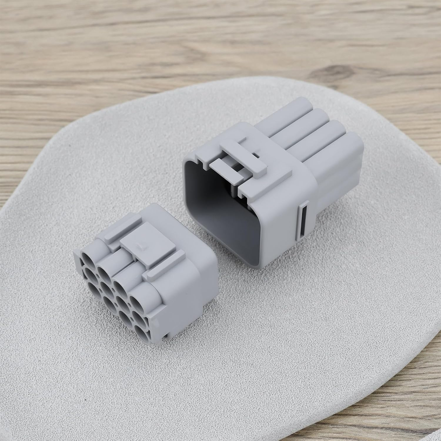 LT Easiyl 2 Pairs 12-Pin Waterproof Electrical Connector Plug Set Male and Female Socket with Terminals and Seals for Car Boat Motorcycle ATV Wiring image number 3