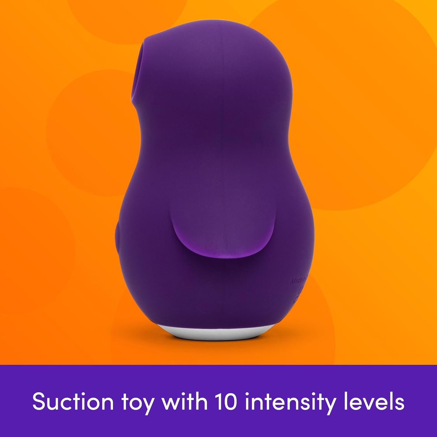 Lovehoney Penguin Clitoral Stimulator - Clit Sucking Pocket Pal Toy with 10 Suction Speeds &ndash; Waterproof Vibrating Sex Toy for Women &ndash; USB Rechargeable image number 1