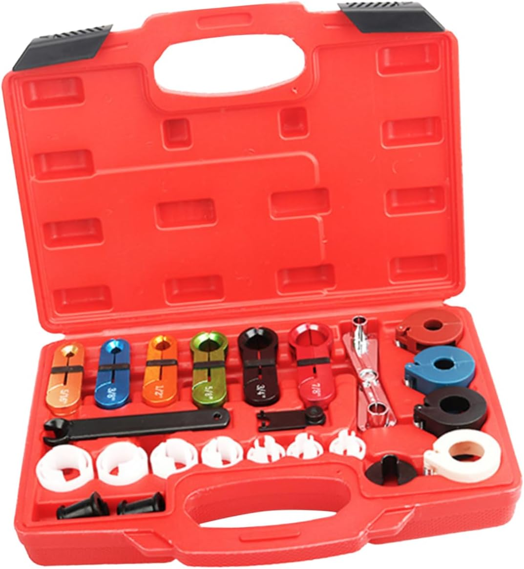 Gatuida Automotive a Kit Fuel Line Quick Disconnect Tool 22Pcs for Car Air Conditioning Hose Removal and Transmission Systems image number 1