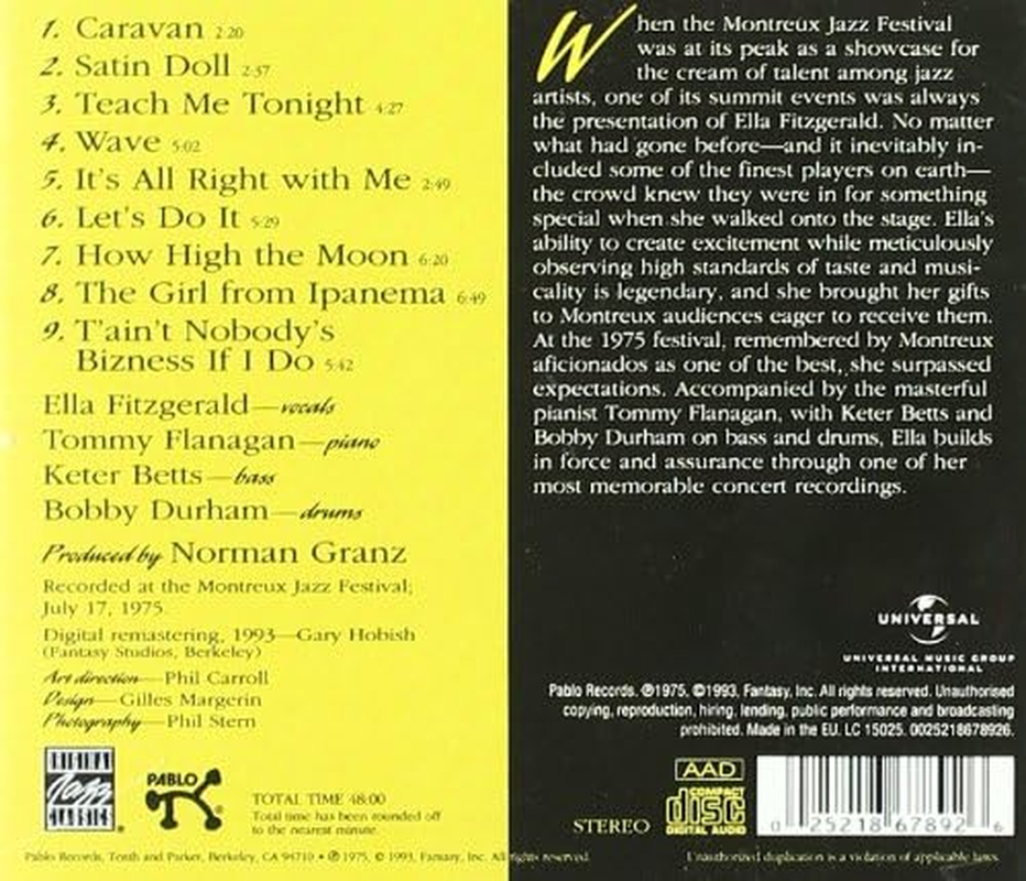 At Montreux Jazz Festival 1975