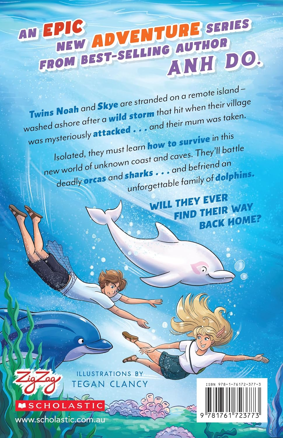 The Lost Island (Dolphin Twins, Book 1) image number 4