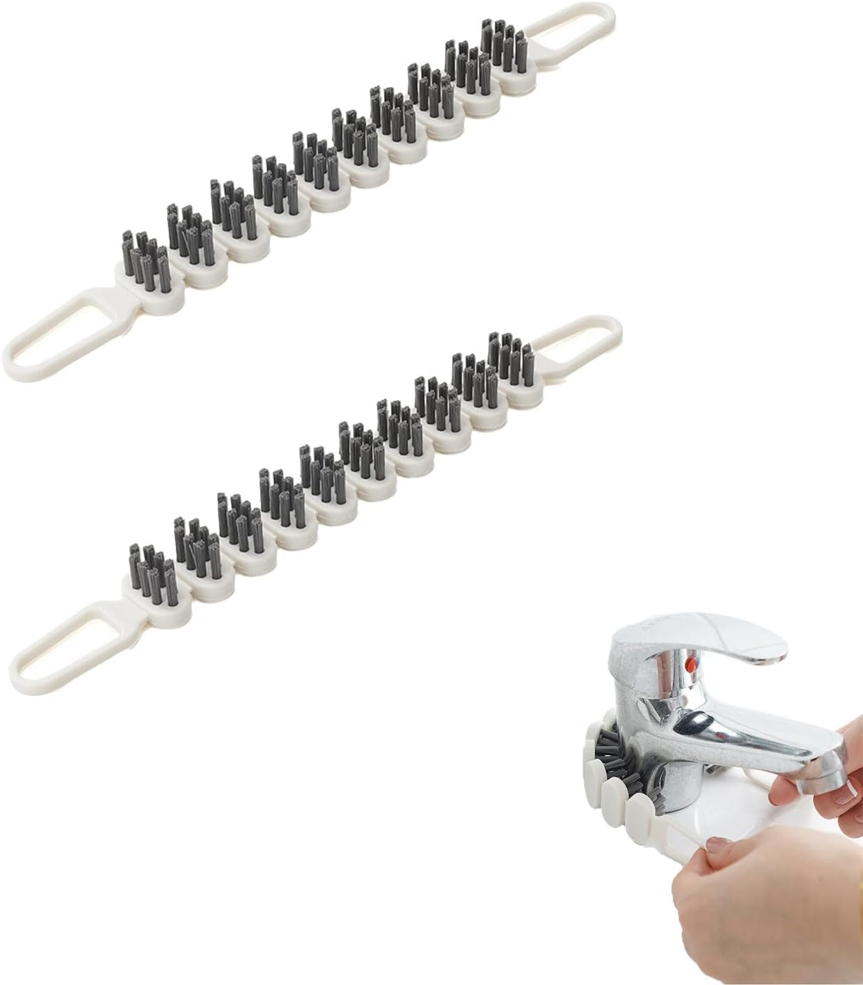 2 PCS Bendable Crevice Cleaning Brush image number 5