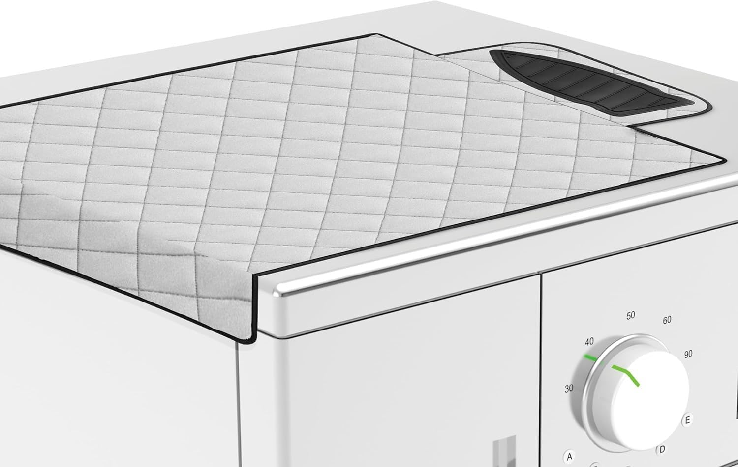 Portable Ironing Mat, Foldable Pressing Surface Blanket 83 X 50 CM Easily Transform Any Flat Surface into an Ironing Board, Safely Place Your Hot Iron for Travel, Office, Student Dormitory Use image number 6