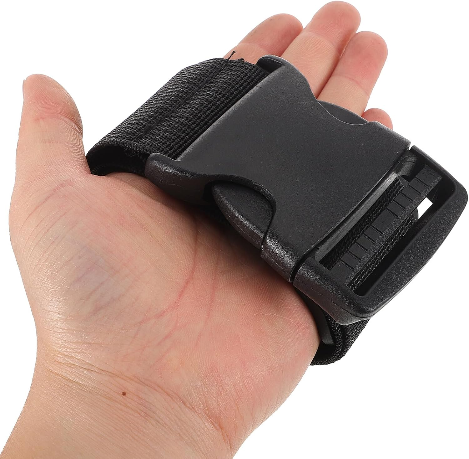 Sosoport Heavy Duty Nylon Strap Tie-Down Belt Bag Adjustable Straps and Clips for Luggage Buckles for Backpack Travel Belt Use image number 5