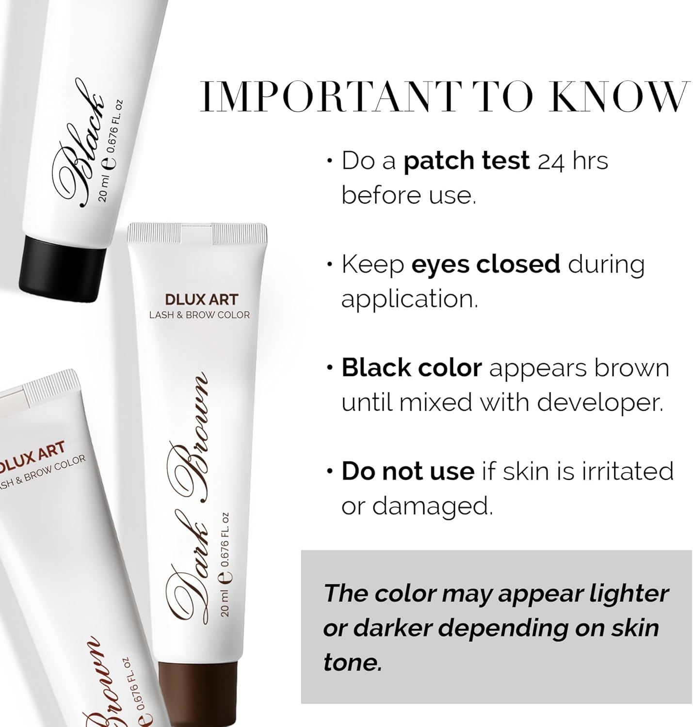 Korean Eyebrow Color Kit Black&ndash; Professional Brow Color for Women, Eyebrow Color for Natural Looking Brows, Long-Lasting Brow Color for Salon & Home image number 5