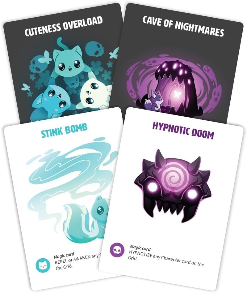 Unstable Games Tic Tac Ko Cute Vs Evil Card Game image number 1