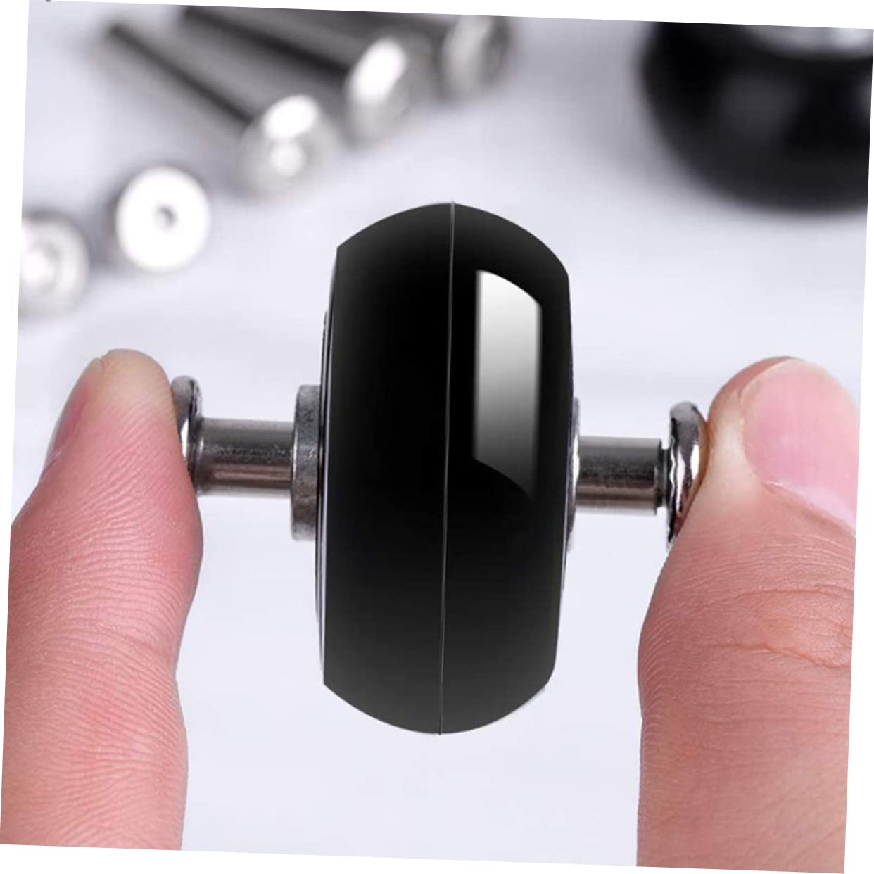 CHILDWEET Luggage Wheel Replacement Kit Rubber Sturdy Caster for Suitcase Repair with High Load Capacity and Quiet Operation for Travel Bags image number 5