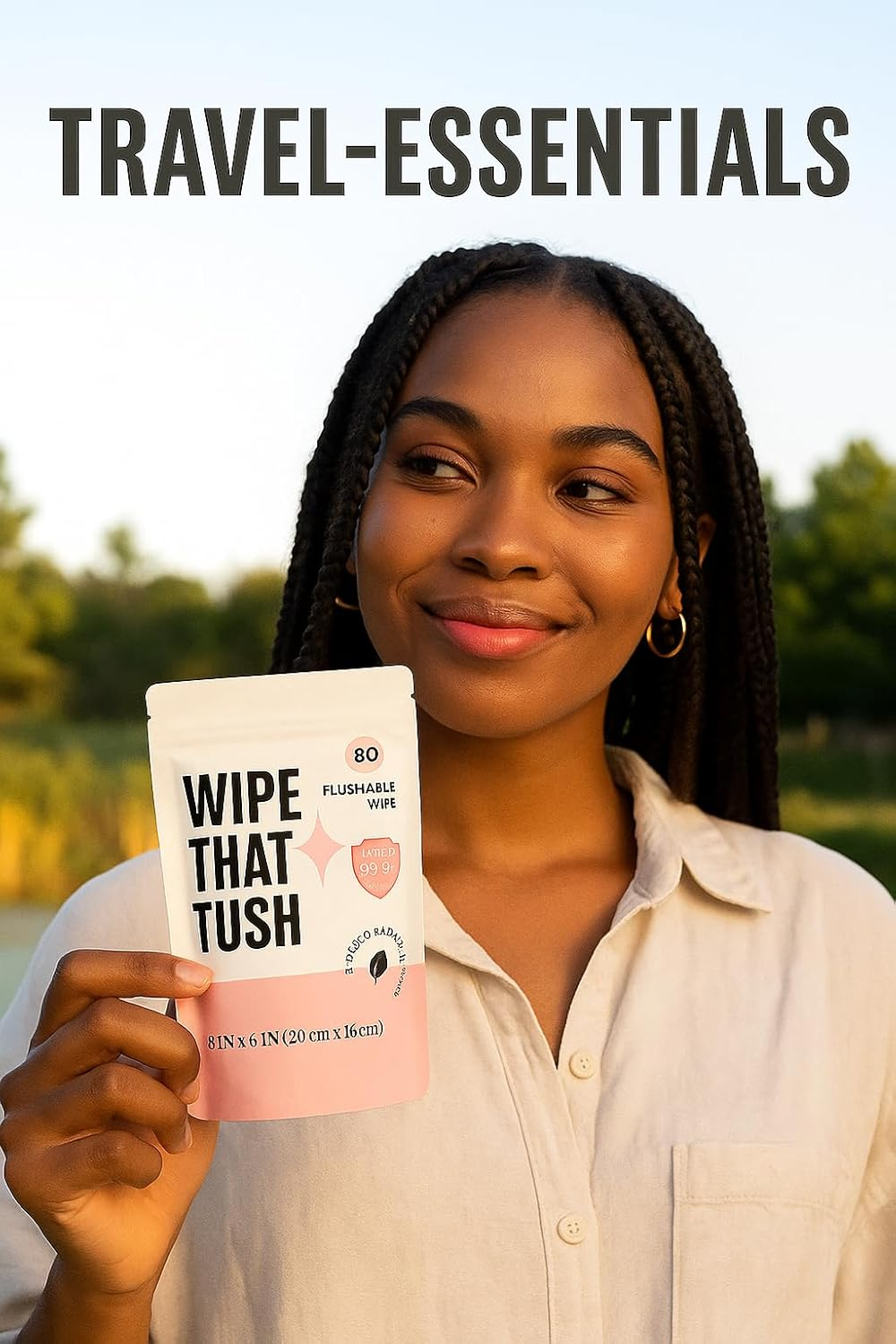 Wet Wipes, Multi-Purpose Cleaning Wipes 1 Packs, 30 per Pack,Portable Hygiene Wipes for Trave image number 2