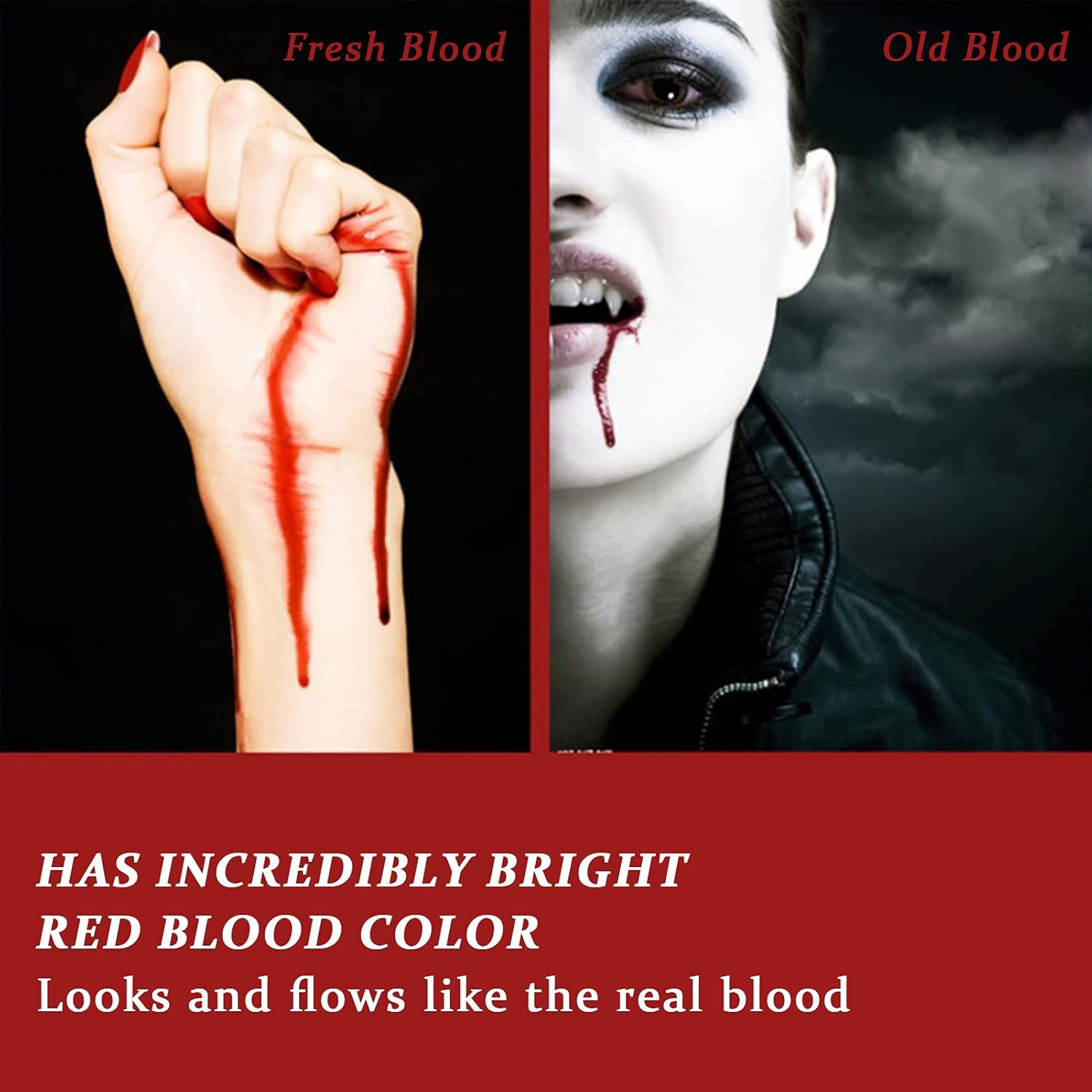 Party Fake Blood, DIY Fake Blood Fake Blood 30Ml for Halloween(30 Ml of Blood) image number 3