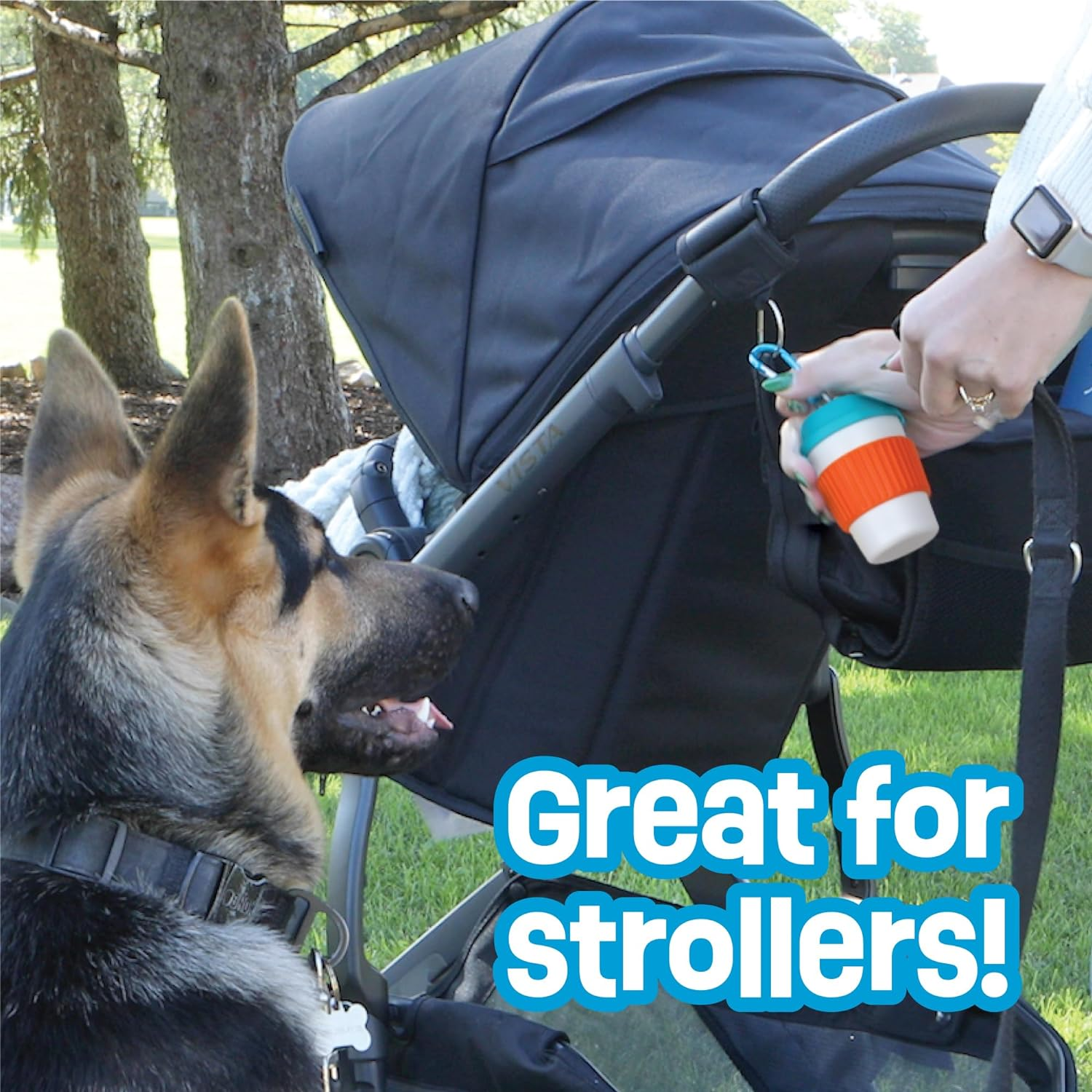 Brightkins Let&rsquo;S Go Treat Holder, Dog Treat Holder, Walking Accessories, Dog Travel Accessories, 1 Piece image number 1