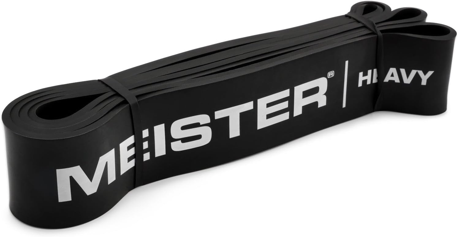 'Meister X Band Comfort-Width 41'' X 2'' Resistance Bands - X-Wide Premium Loop Bands' image number 4