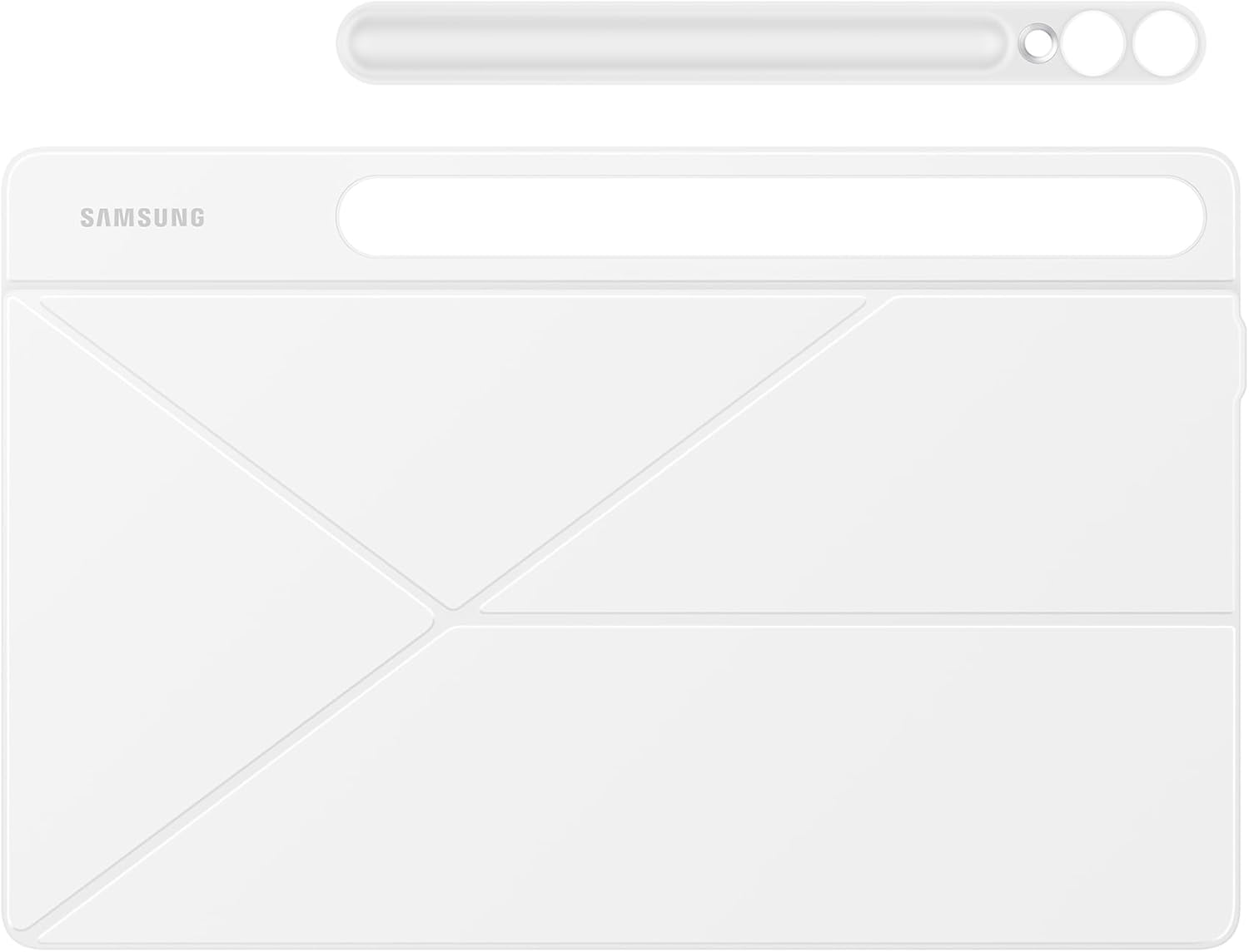 Samsung Smart Book Cover for Galaxy Tab S9+, White