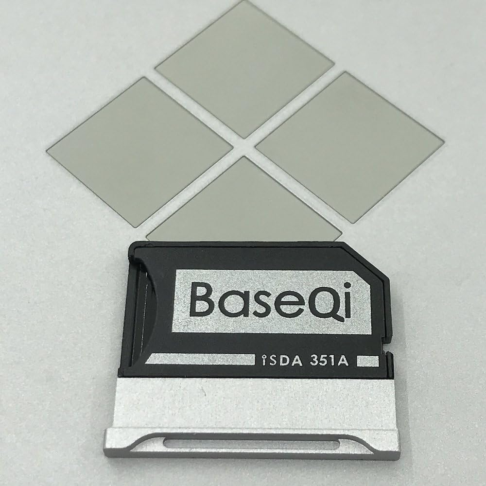 BASEQI Aluminum Microsd Adapter for Microsoft Surface Book & Surface Book 2 & Surface Book 3 15" (Model-351A) image number 2