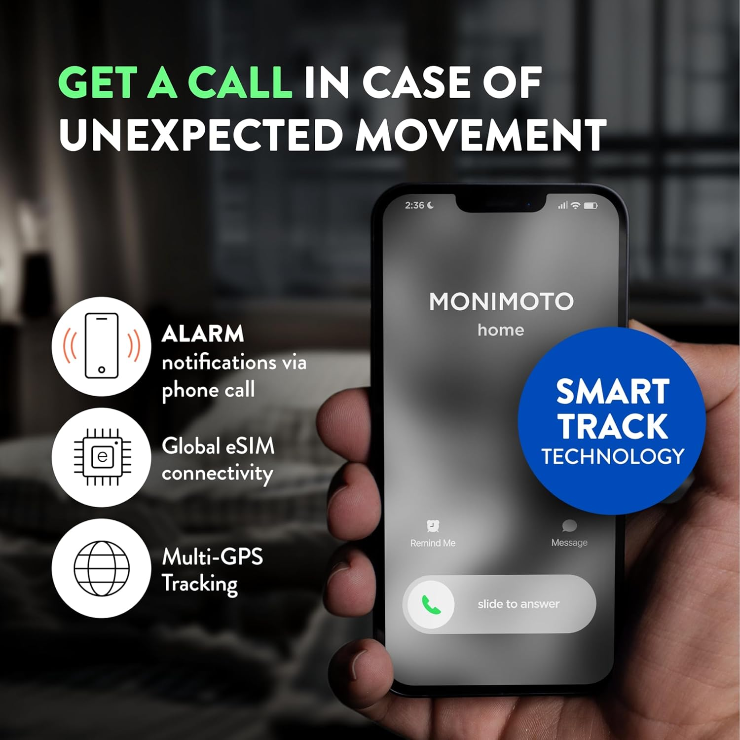 Monimoto 7 (2022) plus 3 Edition Motorcycle Tracker and Alarm with DIY Installation, No Wiring Required - Smart Motorcycle GPS Tracker - GPS Tracker for Vehicles, Scooters, Quad Bike Atvs image number 5