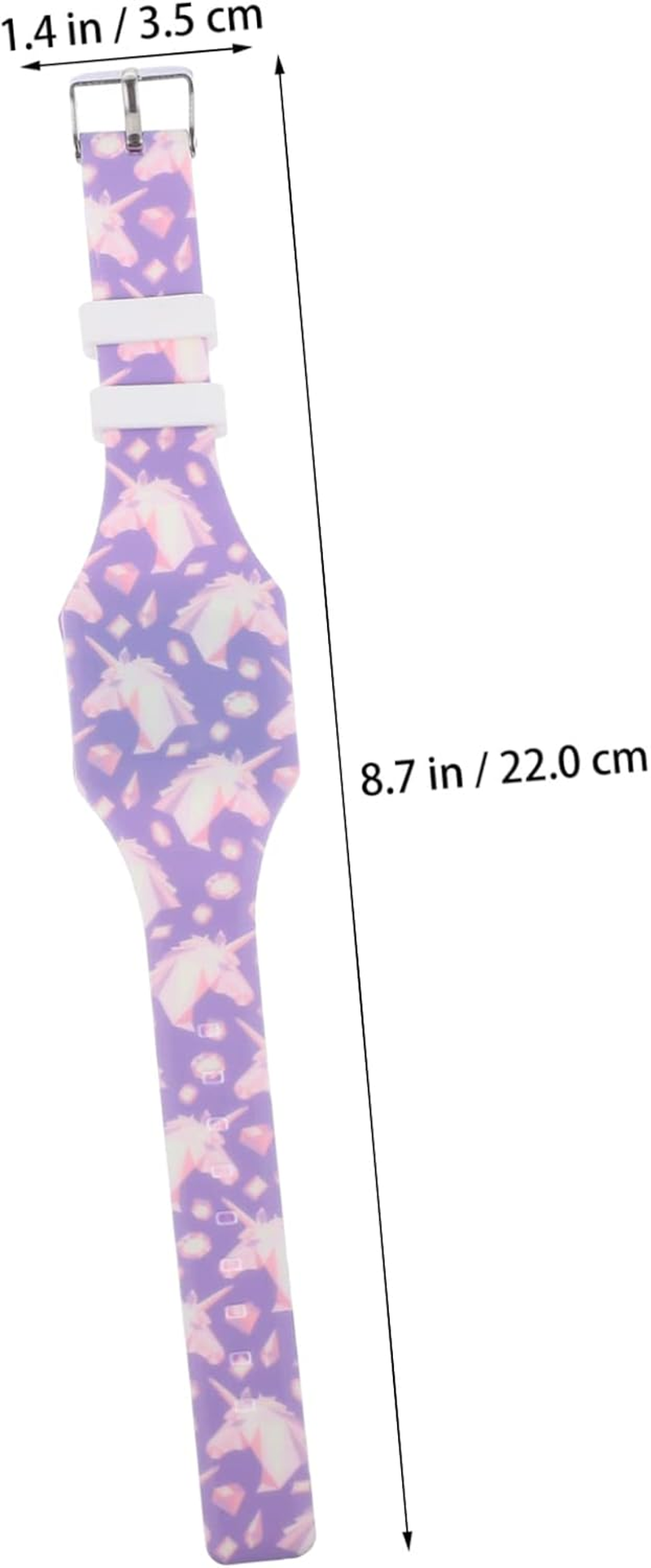 KONTONTY Children'S Watch Outdoor Watch Kid Watch Childrens Watch Digital Watches for Kids Girls Digital Watch Digital Watch for Kids Silicone Watch Kids Digital Watch Boy LED Electronic image number 3