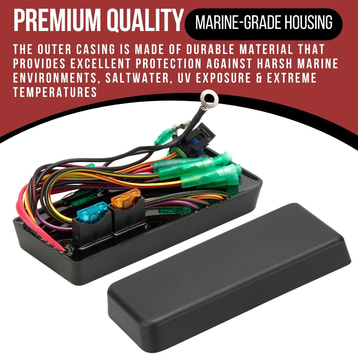 RPS Seadoo MPEM CDI Ignition Unit 717 720 1995 1996 GTI GTS HX SPX SPI XP Replaces 278-000-423, 278-000-474, 278-000-821, 278-000-822, 278-000-822, 278-001-025, 278-001-134, 278-001-135 image number 3