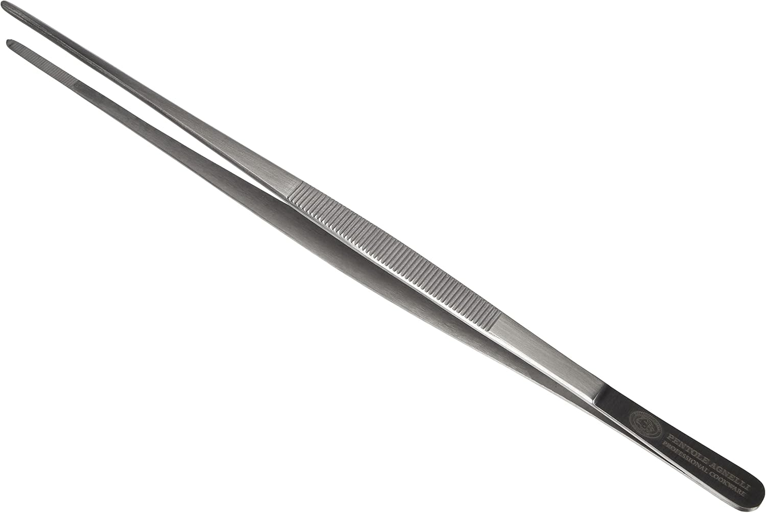 (30X0.1X0.1 Cm) - Pentole Agnelli Stainless Steel Chef Tongs, Silver 30X0.1X0.1 Cm Steel image number 2