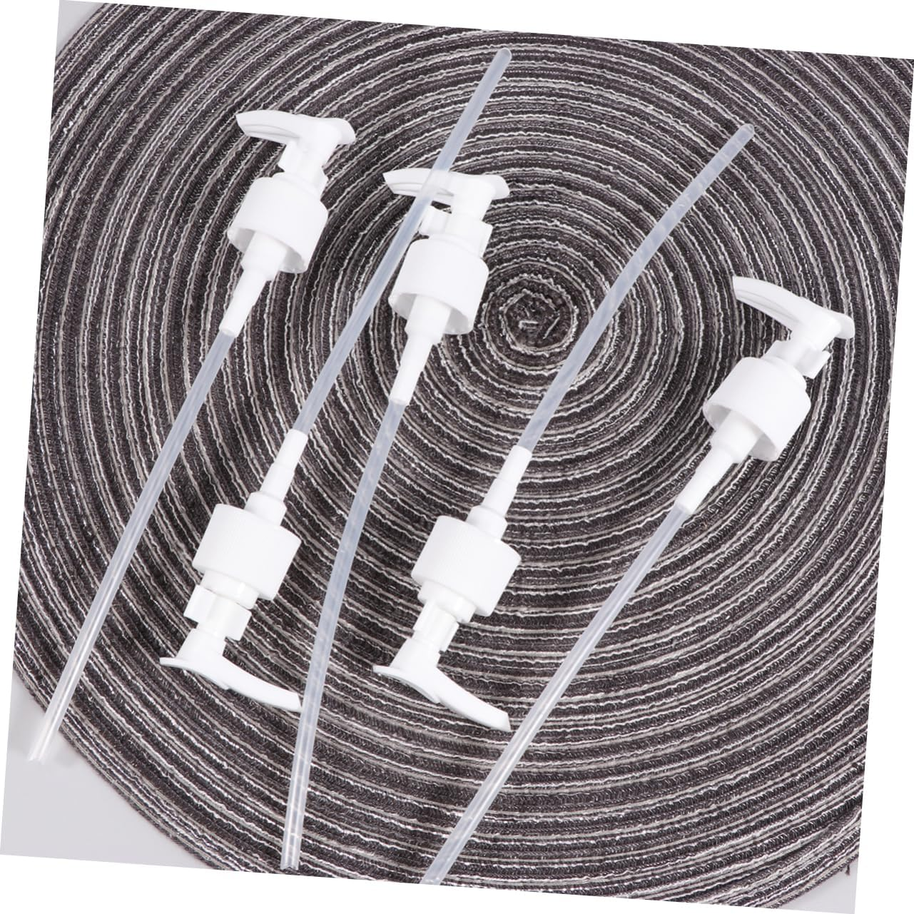 Toddmomy 10Pcs Plastic Pump Head Replacement Dispenser Pump for Makeup Bottle Accessories Easy Press down Bottle Dispenser Use image number 5