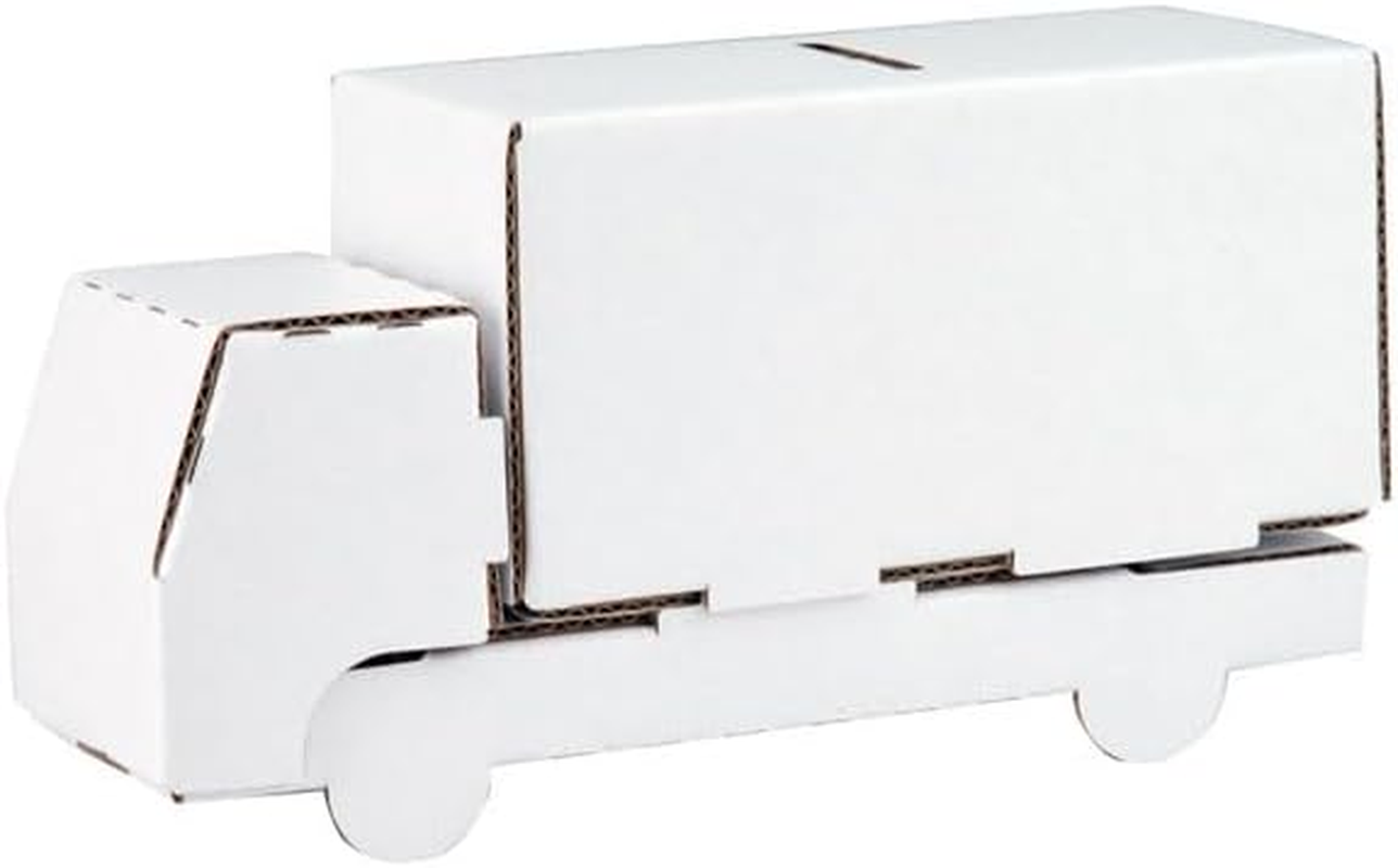 Hacomo 6618 Hacomo Kids Vehicle Truck Cardboard Craft Kit