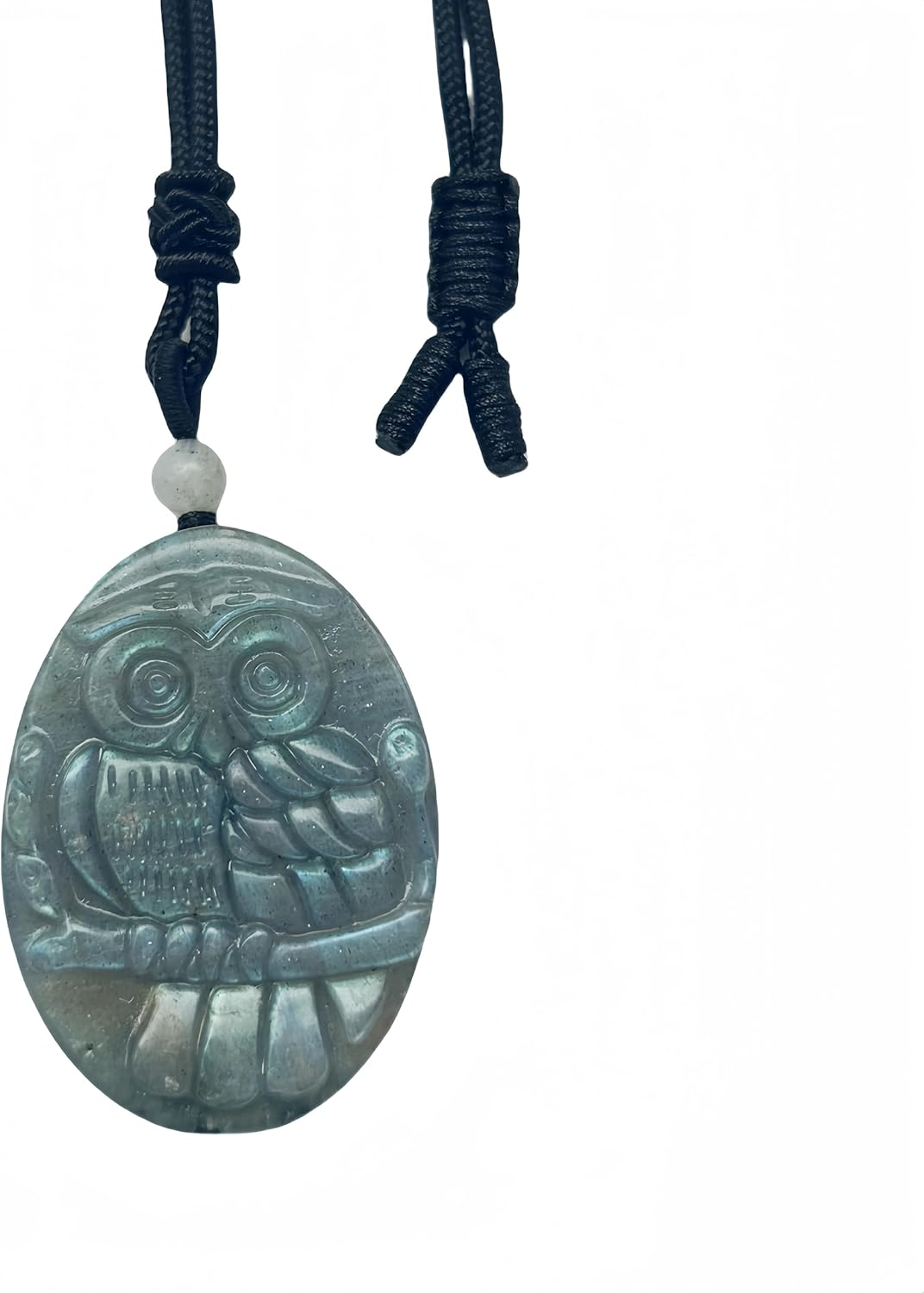 Natural Boutique Labradorite Crystals and Healing Stones,Haped Diy-Jewelry Pendant image number 4