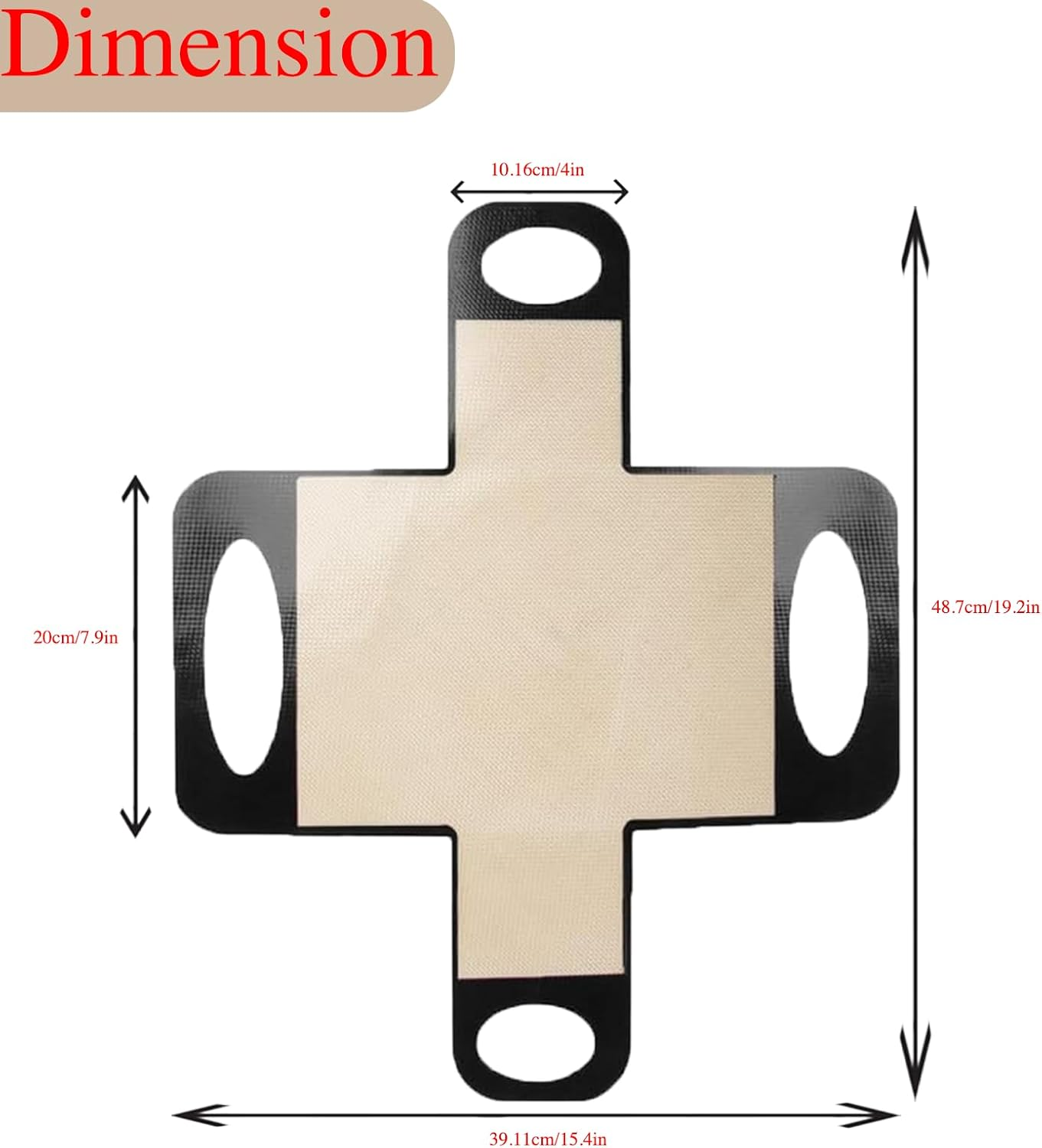 Silicone Bread Sling Liners for 9X5 or 1.5Lb Loaf Pans &ndash; Non-Stick, Heat-Resistant & Reusable Lifter Mats with 4 Handles for Easy Dough Transfer &ndash; Food-Grade, Easy to Clean &ndash; Set of 2 image number 1