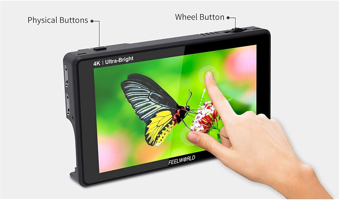 FEELWORLD LUT6 6 Inch Touch Screen Camera Field Monitor Bright 2600Nits 4K HDMI Input Output 3D LUT image number 4