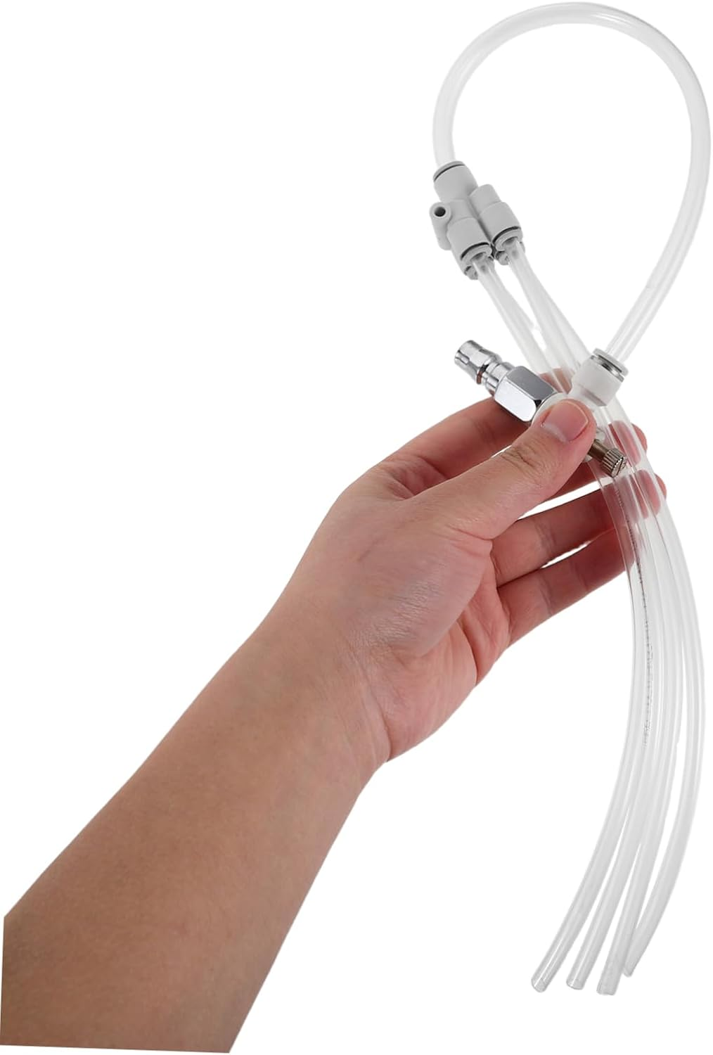 1Set Mini Pneumatic Tool Efficient Engine Carbon Deposit Remover for Automotive Maintenance Lightweight Design Materials Versatile Use image number 2