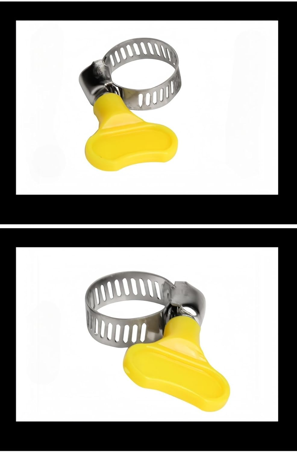 Adjustable Hose Clips Stainless Steel Hose Clamps Clip,Stainless Steel Worm Gear Hose Clamps(8 Pcs) image number 1