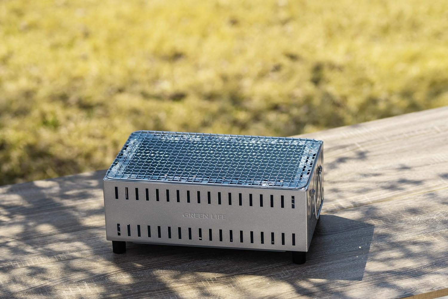 GREEN LIFE UC-350SI Compact Tabletop Cityline Charcoal Steel Alloy Steel - Silver, Original image number 4