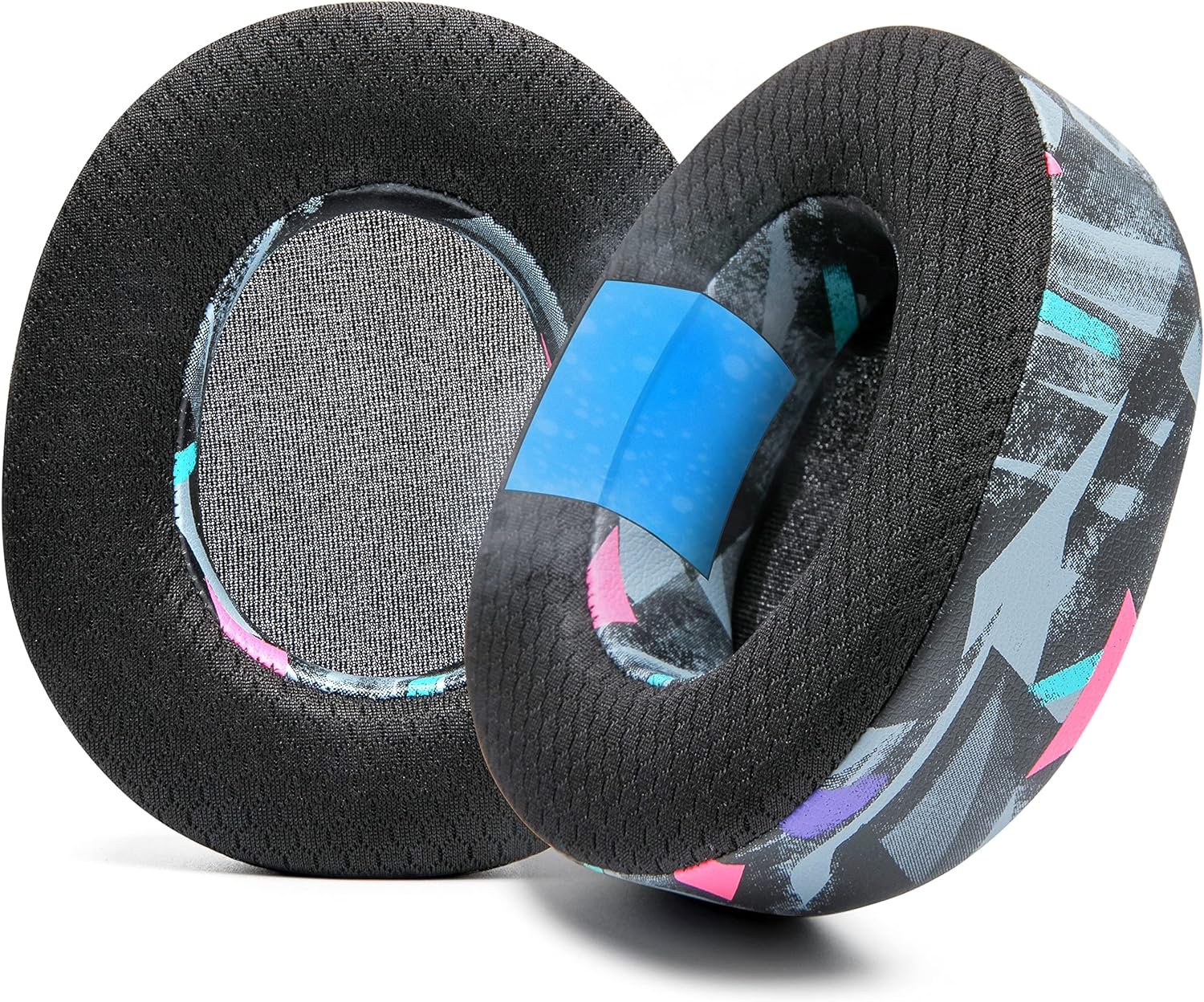 WC Freeze Nova Pro Wireless - Cooling Gel Earpads for Arctis Nova Pro Wireless & Nova Elite (Doesn&rsquo;T Fit Other Models), by Wicked Cushions, Extra Thick & Comfortable | Black