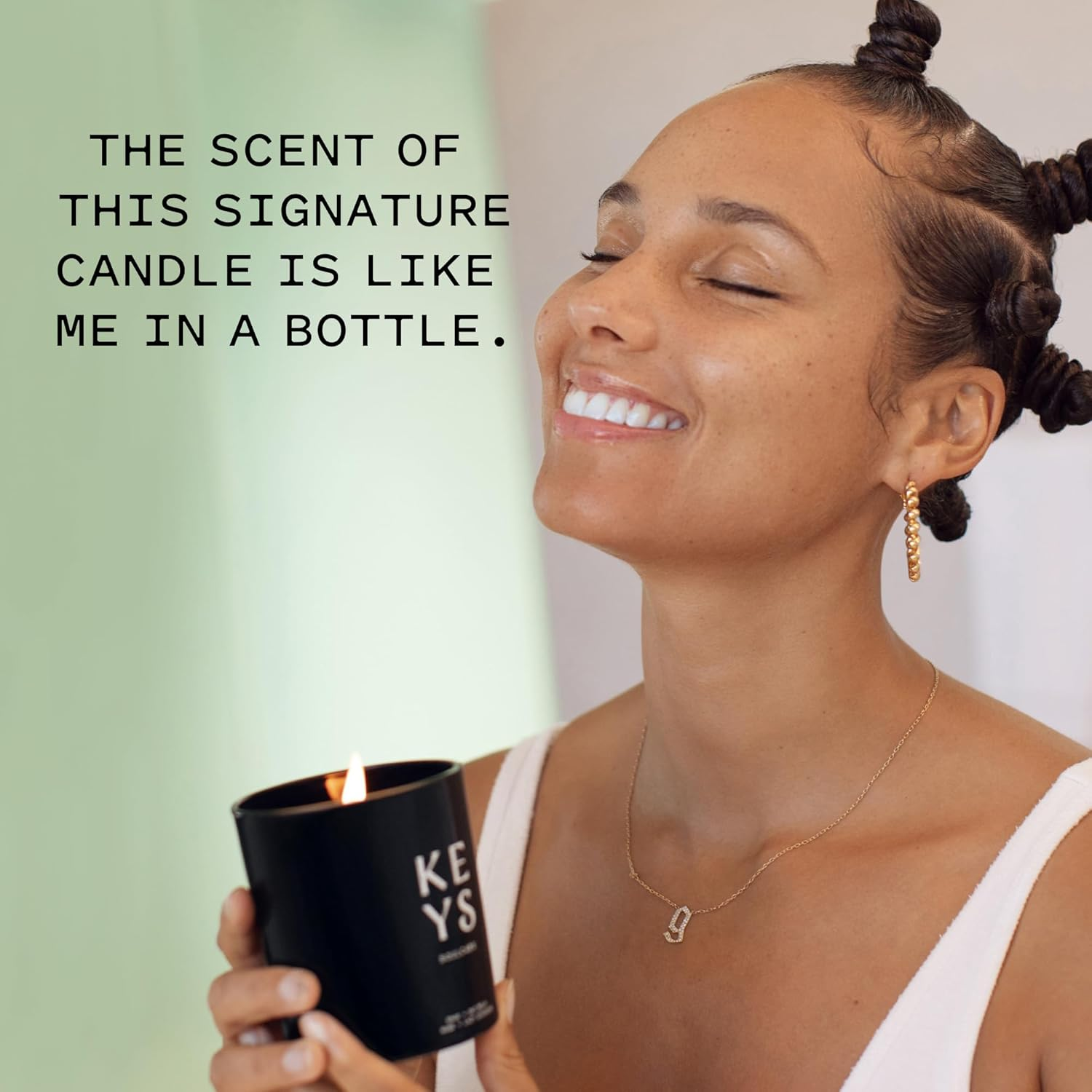 Keys Soulcare Sage + Oat Milk Candle, Single-Wick Home Fragrance, Calming + Relaxing Scent for Body & Mind, Soy Wax, Vegan, Cruelty-Free, 7.5 Oz image number 1