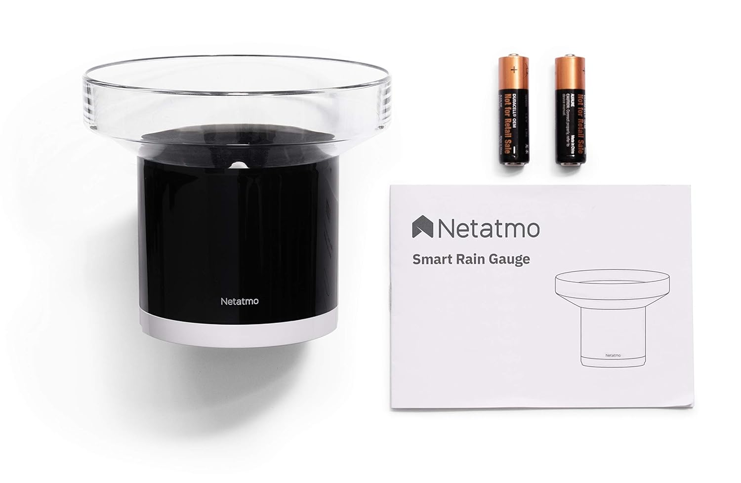 Netatmo NRG01-WW Rain Gauge Weather Station - Black image number 5
