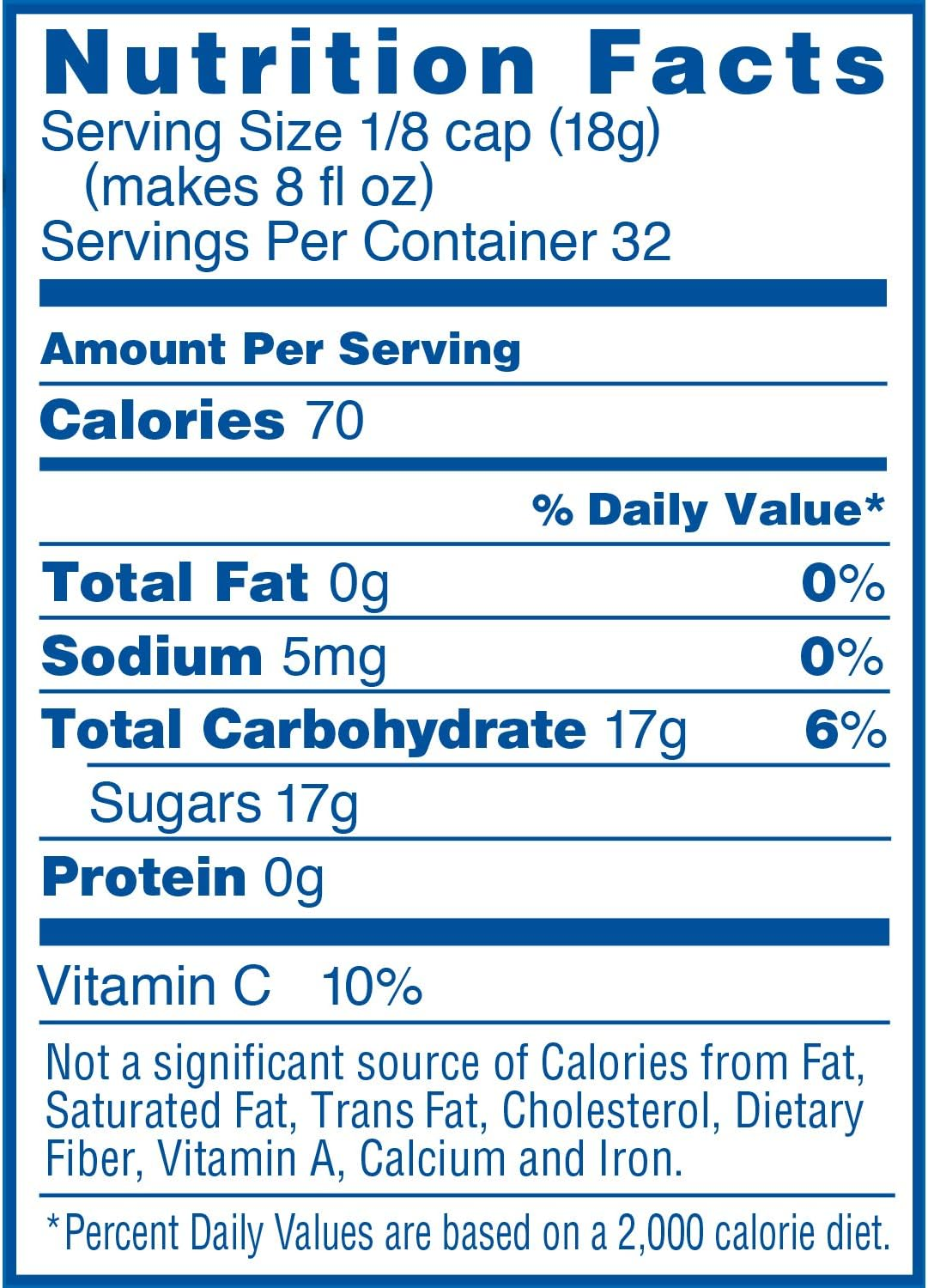Kool-Aid Caffeine Free Blue Raspberry Lemonade Sweetened Powdered Drink Mix 1 Count 20 Oz Canister image number 3