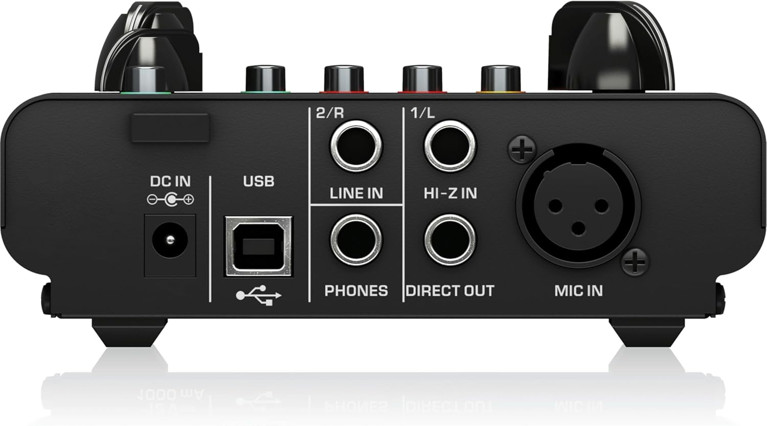 Behringer TUBE ULTRAGAIN MIC500USB Audiophile Vacuum Tube Preamplifier with Preamp Modeling Technology and Usb/Audio Interface, Compatible with PC and Mac image number 2