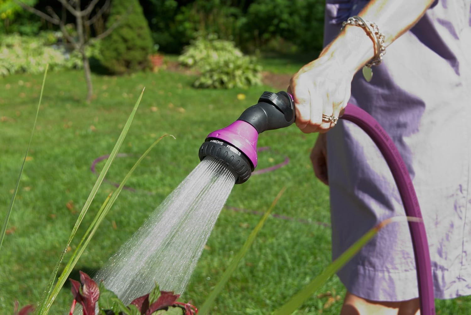 Dramm 12425 One Touch Shower and Stream, Blue - Blue image number 5