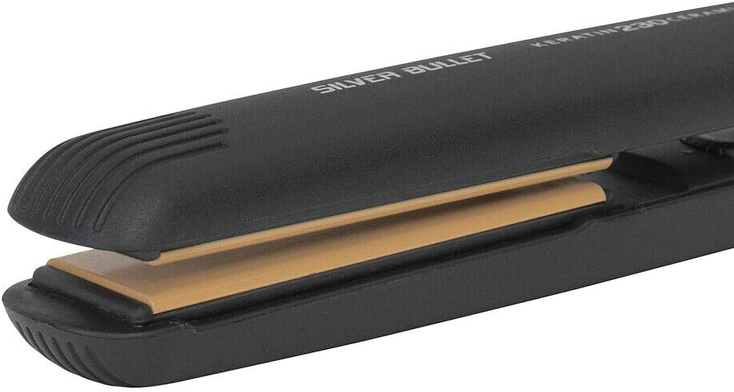 Silver Bullet Keratin 230 Ceramic Hair Straightener, 25Mm