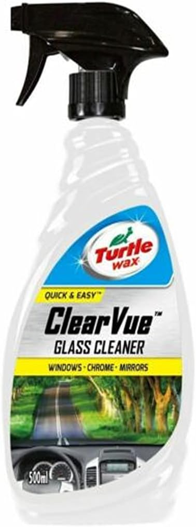 Selleys Turtle Wax T4200 Clearvue Glass Cleaner, 500 Ml
