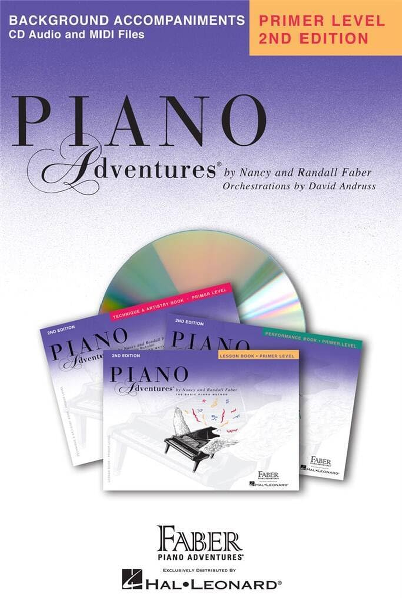 Piano Adventures - Primer Level ( Lesson Book CD - 2Nd Edition)