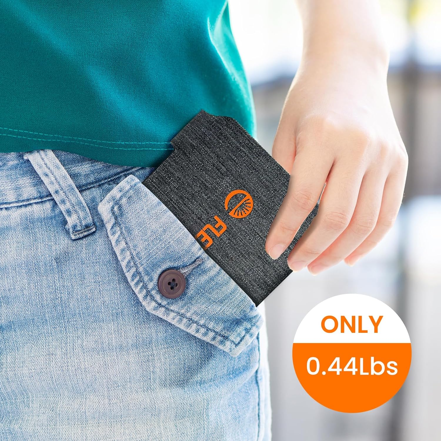 Flexsolar 10W Foldable Mini Solar Panel Charger for Camping, Waterproof Solar Panel Compatible with Smartphones,Usb Devices for Camping, Hiking and Outdoor Activities image number 4