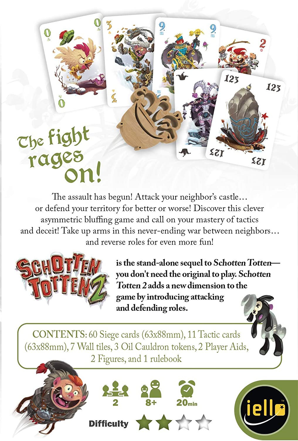 IELLO Schotten Totten 2 Board Game Multicolour image number 4