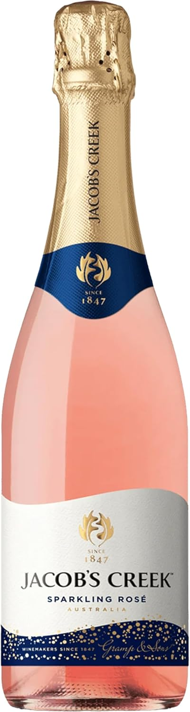 A Little Luxury Jacobs Creek Wine Gift Hamper: Sparkling Chardonnay Pinot Noir or Sparkling Rose, Random Harvest Salted Caramel Popcorn, Ogilive & Co Chocolate Chip Cookies & Brookfarm Coconut Tart Cherry Nut & Fruit Mix (750Ml, Sparkling Rose | Jacob'S Creek) image number 4