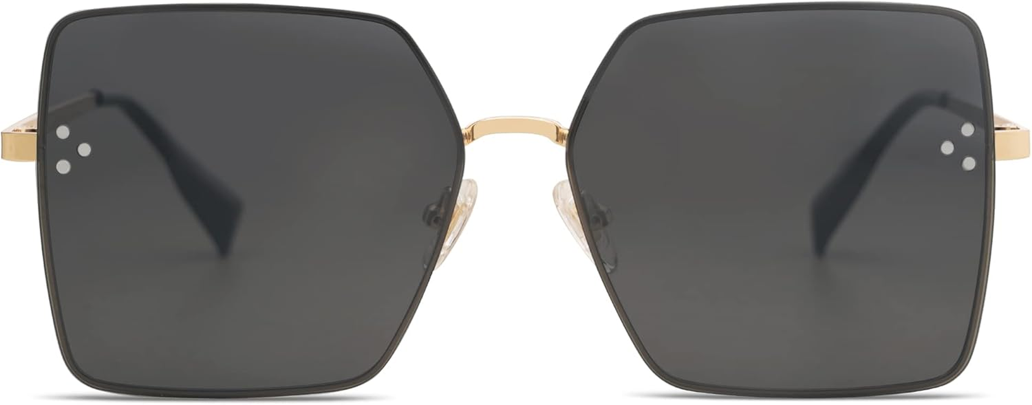 SOJOS Trendy Square Sunglasses Womens Big Oversized Designer Style UV Protection Sunnies Shades SJ1170