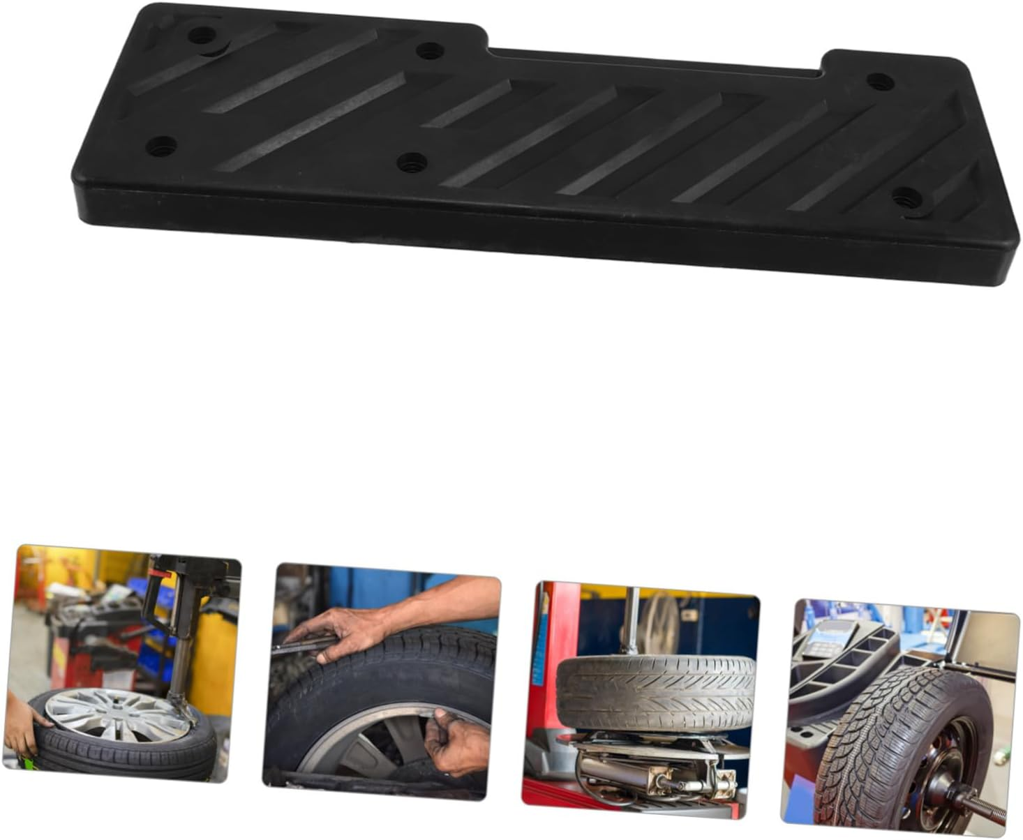 HEALEEP Tire Changer Tools Tire Ramps Pad Wheel Repair Kit Rubber Pad for Automotive