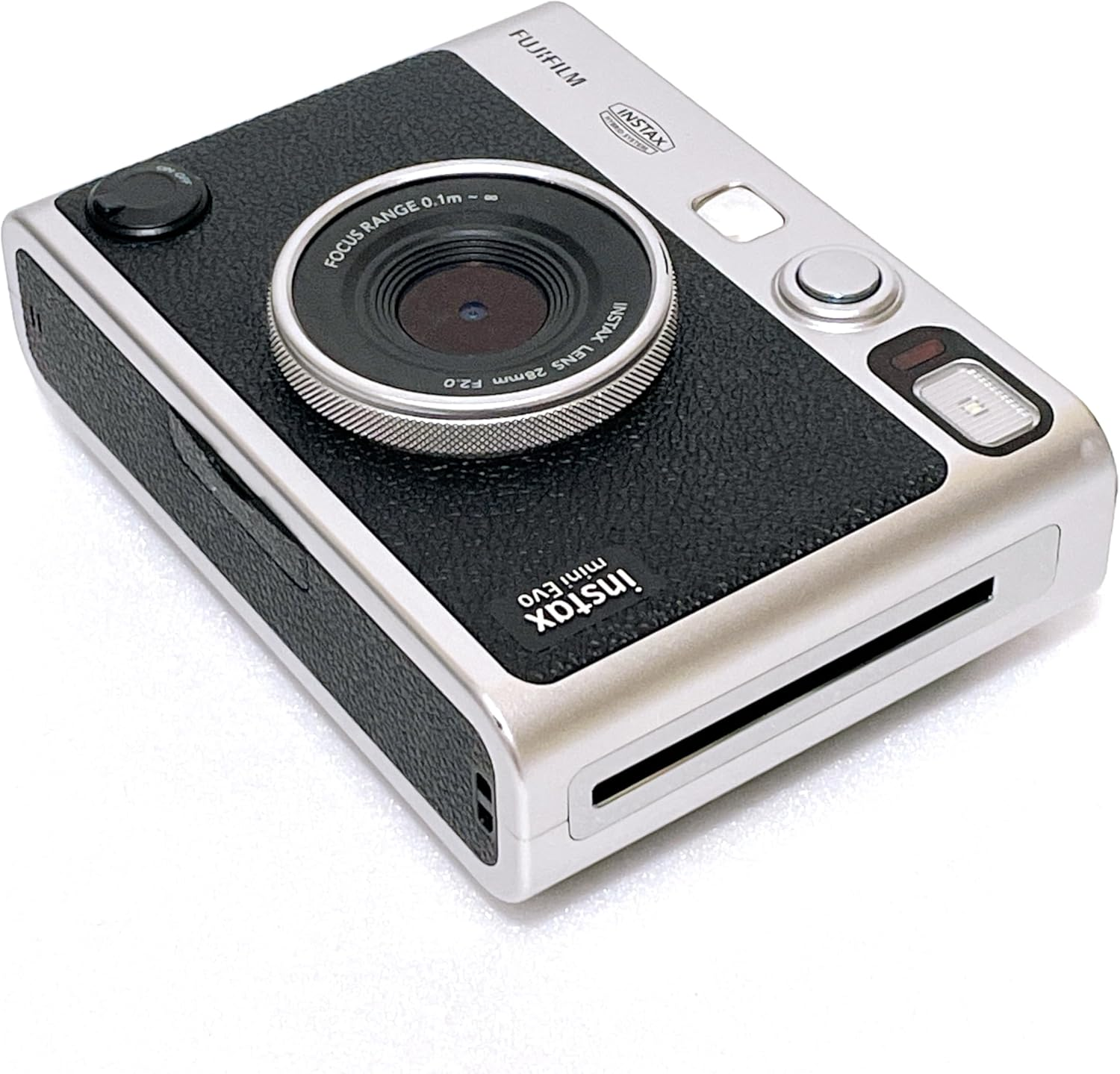 Fujifilm Instax Mini Evo Hybrid Instant Camera (Instant Camera/Smartphone Printer/Digital Camera), Brown INS MINI EVO Brown C